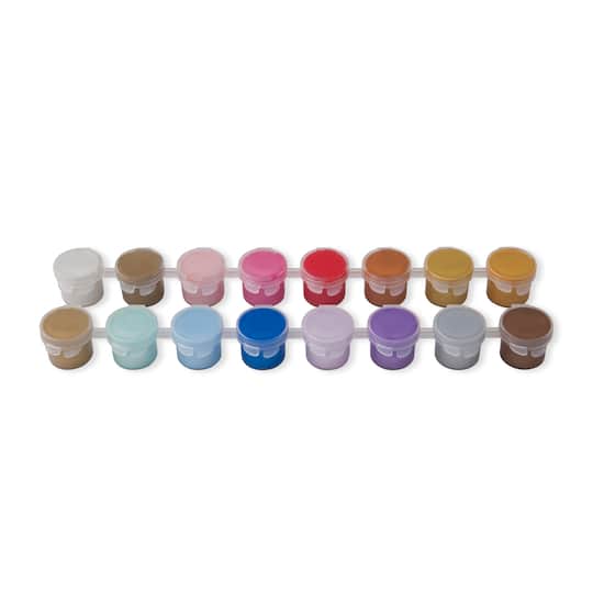 12 Pack: Metallic Acrylic Paint Pot Set by Craft Smart®